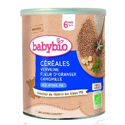 Babybio 3 Cereales Et Plantes 220g