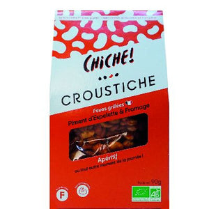 Croustiche Feves Piment Espelette Fromage 90 G De France