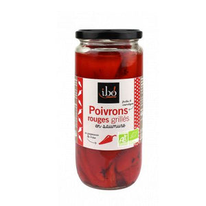 Poivrons Rouges Grilles Saumure 350 G