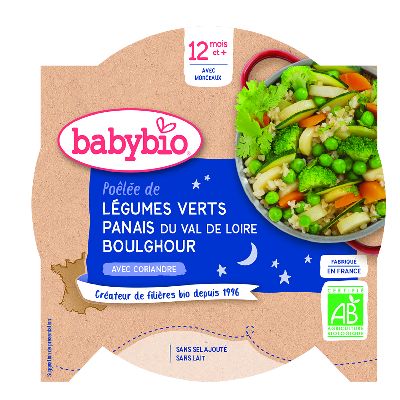 Assiette B.N. Poelee Legumes Verts Panais 230 G