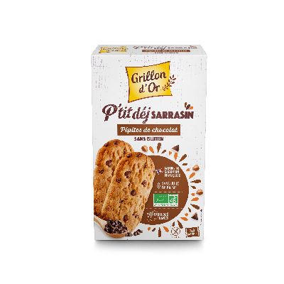 Biscuits Petit Dej. Sarrasin Chocolat 150 G