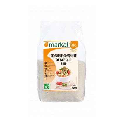 Semoule de maïs fine bio Markal - produit végétarien