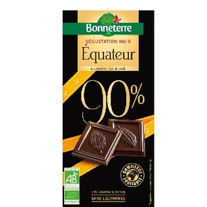 Chocolat Degustation Noir Equateur 90%