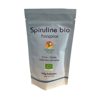 Spiruline Paillette France 100g De France