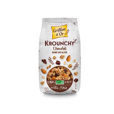 Krounchy Chocolat Avoine Ss Gluten 500 G